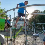 spielplatz-schloss-leizen Freizeit und toben auf dem Spielplatz vom Schloss Leizen in MV