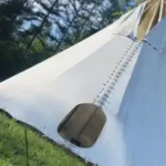 ein Tipi der Indianer