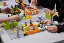 herbstferien-mit-lego eine kleine Legostatt